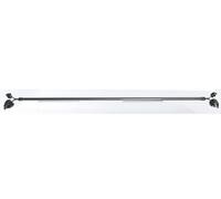 DKD Home Decor Barra de Cortina de Metal Extensible Gris Oscuro 160x16x16mm