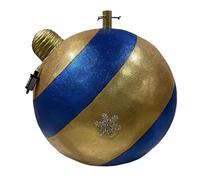 DKD Home Decor Base Árbol LED Magnesia 60x60x62 Azul y Dorado