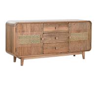DKD Home Decor Buffet de Madera Jamun Natural 160x38x75
