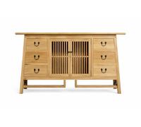 DKD Home Decor Buffet de Madera Reciclada y Olmo 180x42x80
