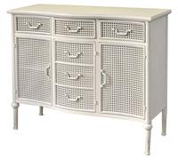 DKD Home Decor Buffet Metal Blanco