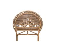 DKD Home Decor Cabecero de Cama Bambú y Ratán Natural 175x3x130 cm