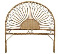 DKD Home Decor Cabecero de Cama de Ratán Girasol Natural