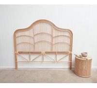 DKD Home Decor Cabecero de Cama de Ratán Natural 172,5x3x137 cm