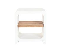 DKD Home Decor Cabecero de Madera Reciclada y Mango 150x6x130