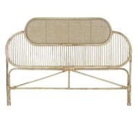 DKD Home Decor Cabecero de Ratán Natural para Cama de 150-180 cm