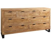 DKD Home Decor Cajonera de Mango y Metal Marrón 180x45x91