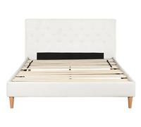 DKD Home Decor Cama de Poliéster y Madera Crudo