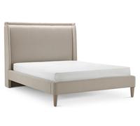 DKD Home Decor Cama Tradicional Nelly Gris Claro 180x200