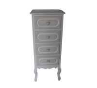DKD Home Decor Chifonier Alice Madera Blanco