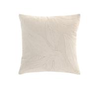 DKD Home Decor Cojín de Algodón Bordado a Mano Crudo 45x45 cm