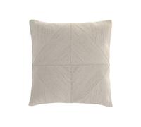 DKD Home Decor Cojín de Algodón Bordado a Mano Crudo 45x45 cm