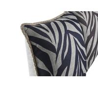 DKD Home Decor Cojín de Poliéster y Yute con Diseño de Hojas, Surtido