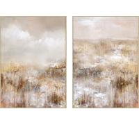 DKD Home Decor Cuadro Lienzo Abstracto Surtido de 2 Piezas