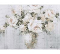 DKD Home Decor Cuadro Lienzo Jarrón con Flores 120x3,8x90 (Surtido de 2)