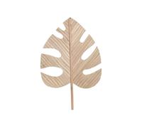 DKD Home Decor Decoración Paulownia Hoja Natural 38,5x2,3x59 cm