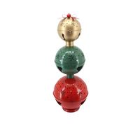 DKD Home Decor Figura Metal Portavela Rojo