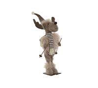 DKD Home Decor Figura Reno Ski Beige y Marrón