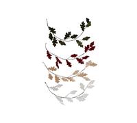 DKD Home Decor Guirnalda de Terciopelo y PVC Surtida 17x17x120 cm