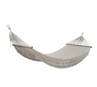 DKD Home Decor Hamaca de Algodón y Poliéster Beige