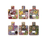 DKD Home Decor Imanes PS Abridor Dorado Surtido de 6
