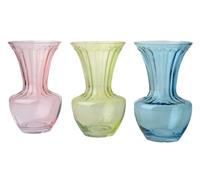 DKD Home Decor Jarrón de Cristal Surtido 15x15x25 cm
