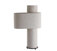 DKD Home Decor Lámpara de Sobremesa Algodón Metal Crudo