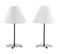 DKD Home Decor Lámpara de Sobremesa de Metal 22x22x34 cm Surtida