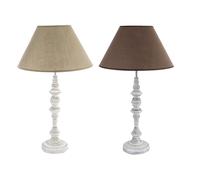DKD Home Decor Lámpara de Sobremesa de Metal Tradicional 35x35x60 cm (Surtido de 2)