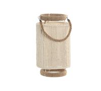 DKD Home Decor Lámpara de Sobremesa LED Beige y Marrón