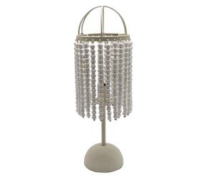 DKD Home Decor Lámpara de Sobremesa Metal Blanco