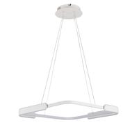 DKD Home Decor Lámpara de Techo LED Aluminio 53x53 Blanco