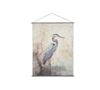 DKD Home Decor Lienzo Papel Abeto Garza Desgastado 138x2,8x180