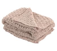 DKD Home Decor Manta de punto Rosa palo 130x170 cm