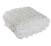 DKD Home Decor Manta para Sofá Poliéster Crudo 130x170 cm