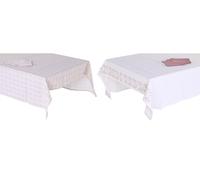 DKD Home Decor Mantel Set 9 Algodón 150x250x0,5 180GSM Surtido de 2