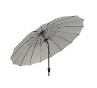 DKD Home Decor Parasol de Acero Reclinable 280x280x250 cm UV 50+