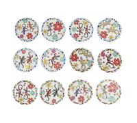 DKD Home Decor Posavasos de Dolomita Lagartija, 12 Unidades