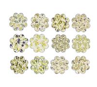 DKD Home Decor Posavasos Olivo 25 de Dolomita y Corcho, 12 unidades