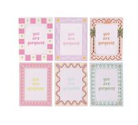 DKD Home Decor Póster Papel 30x40 cm Multicolor Surtido