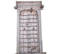 DKD Home Decor Puerta Antigua Teca 75x30x210 Natural Pieza Única
