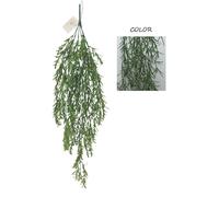 DKD Home Decor Rama de PE y Metal Colgante Surtido de 2 Unidades