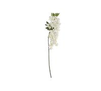DKD Home Decor Rama Poliéster PE Blanco y Verde 30x30x121 cm