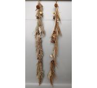 DKD Home Decor Ramo de Flor Seca Colgante Natural Surtido de 2