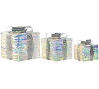 DKD Home Decor Set de 3 Piezas LED Iridiscente Multicolor