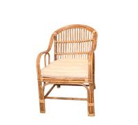 DKD Home Decor Silla de Bambú y Ratán Natural