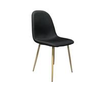 DKD Home Decor Silla de Poliéster y Hierro Símil Madera