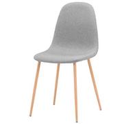 DKD Home Decor Silla de Poliéster y Hierro Simil Madera