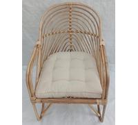 DKD Home Decor Silla de Ratán y Bambú Bali2 Natural