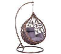DKD Home Decor Sillón Colgante Breeze en Ratán Sintético